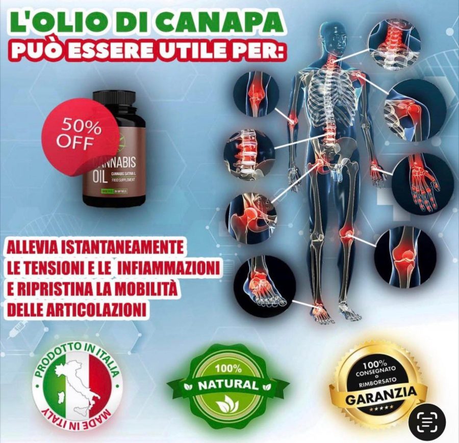 Trattamento con olio naturale di canapa